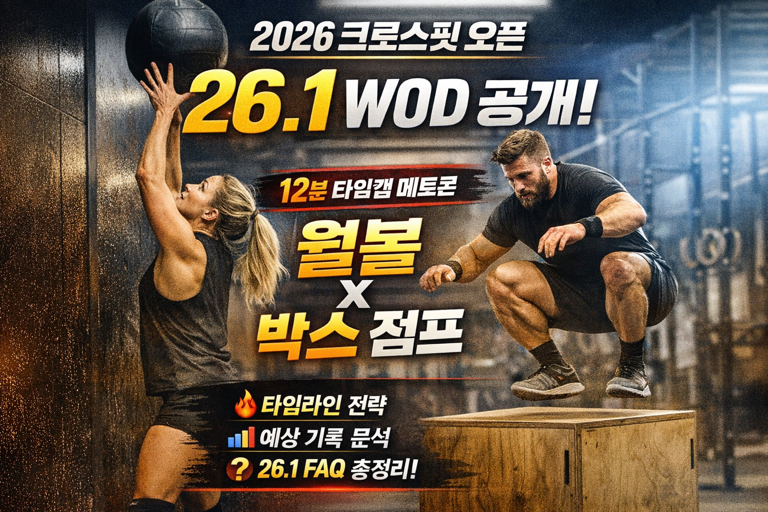 2026 크로스핏 오픈 26.1 와드 완전 분석